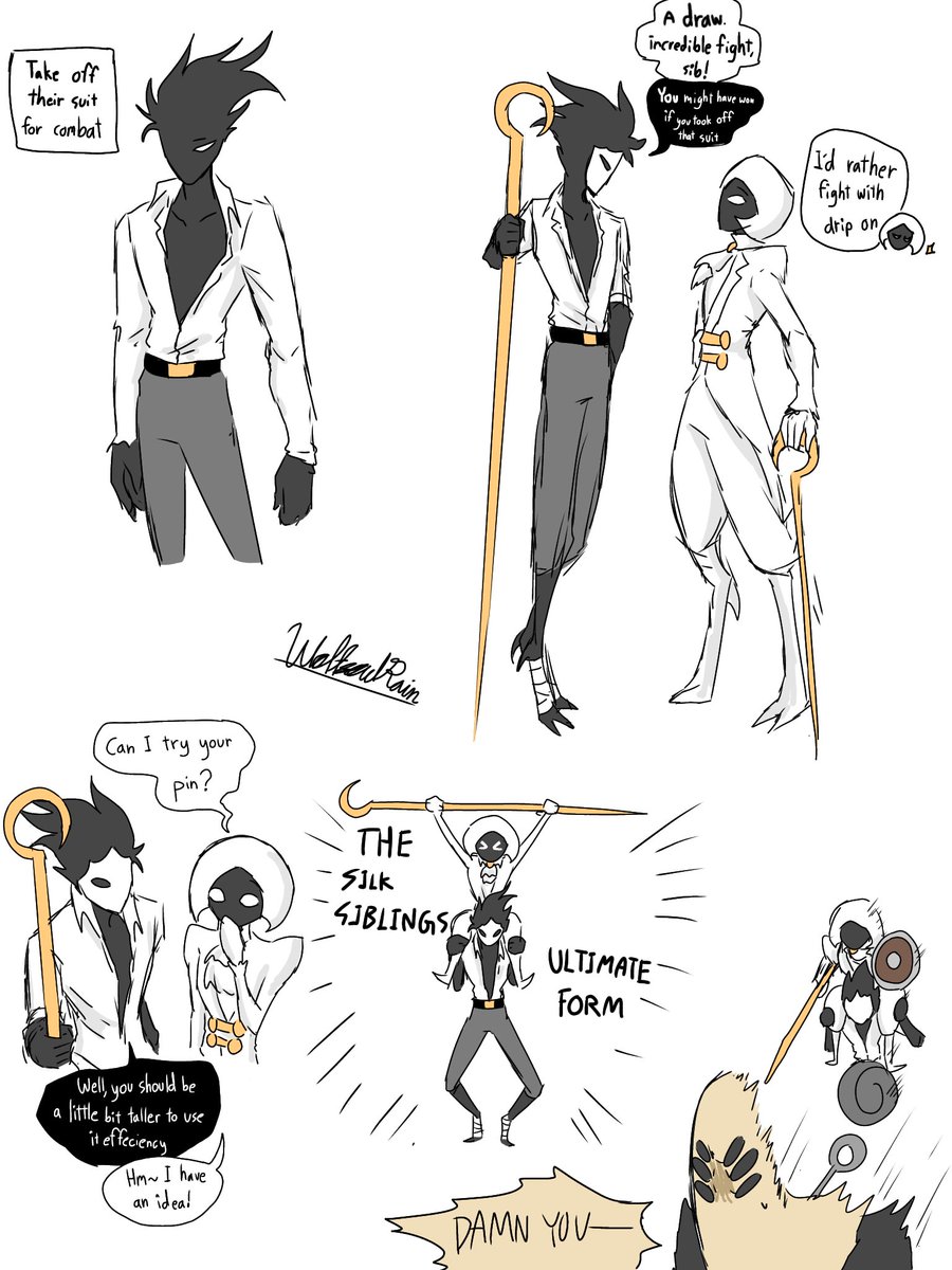 Silk siblings my beloved 🥺
#SilkSong