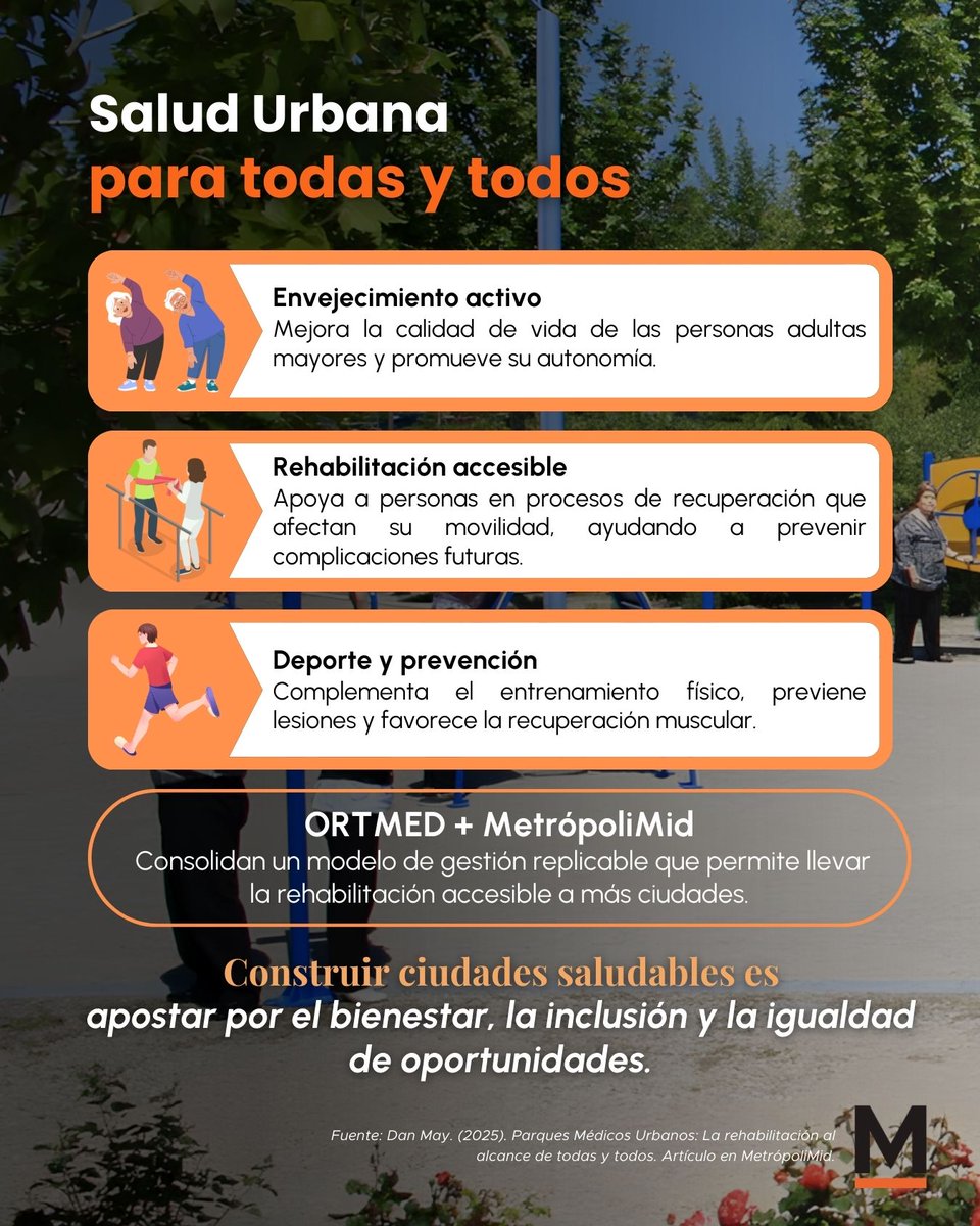 ✨ Rehabilitación accesible. Envejecimiento activo. Prevención y autocuidado en comunidad.

Conoce los resultados que ya están cambiando ciudades...