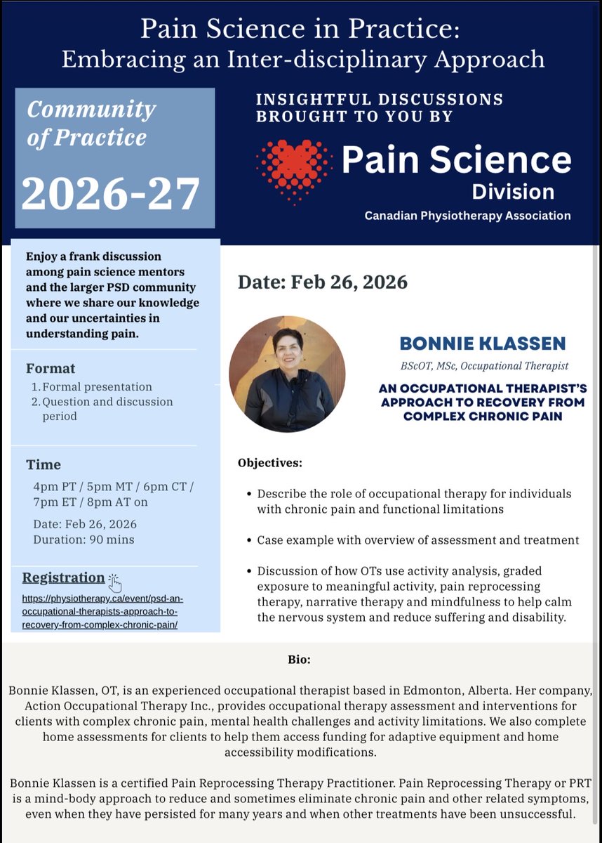 Pain Science Division CPA tweet media