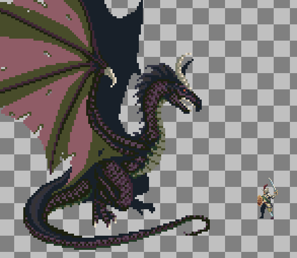 PenPrickly's tweet photo. I resized the dragon. https://t.co/qmCkBr4j8w