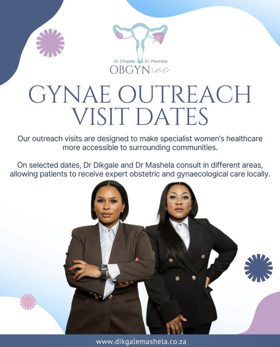MikeRamothwala's tweet photo. Please SHARE that this Friday Obz&amp;Gynea are onsite‼️I was touched last time when one lady told me that she saw on somebody’s social media that Dr Mashele and Dr Dikgale are onsite, after they treated her she told me that she found the treatment that she has been looking for. https://t.co/wAhinTWvF6