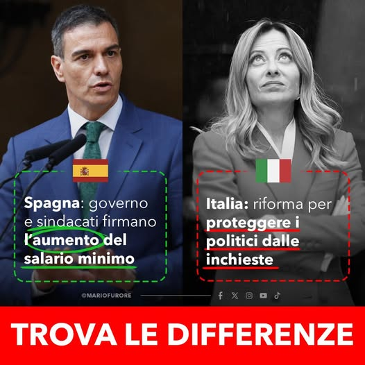 1.221 euro al mese per 14 mensilità. Ecco la cifra raggiunta dal salario minimo in Spagna dopo l’aumento approvato dal governo del Presidente Sanchez.
Nel 2018 il salario minimo in Spagna era di 736 euro. Dopo otto anni è aumentato del 65%. Risultato? La Spagna cresce, la