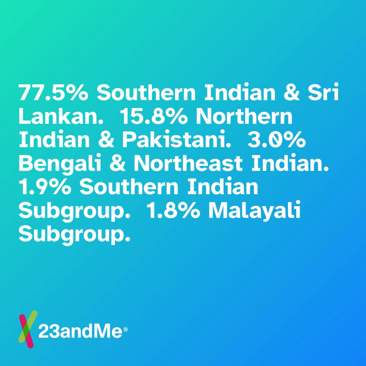 How the “mixed race” homie moves after 23andMe final exam: