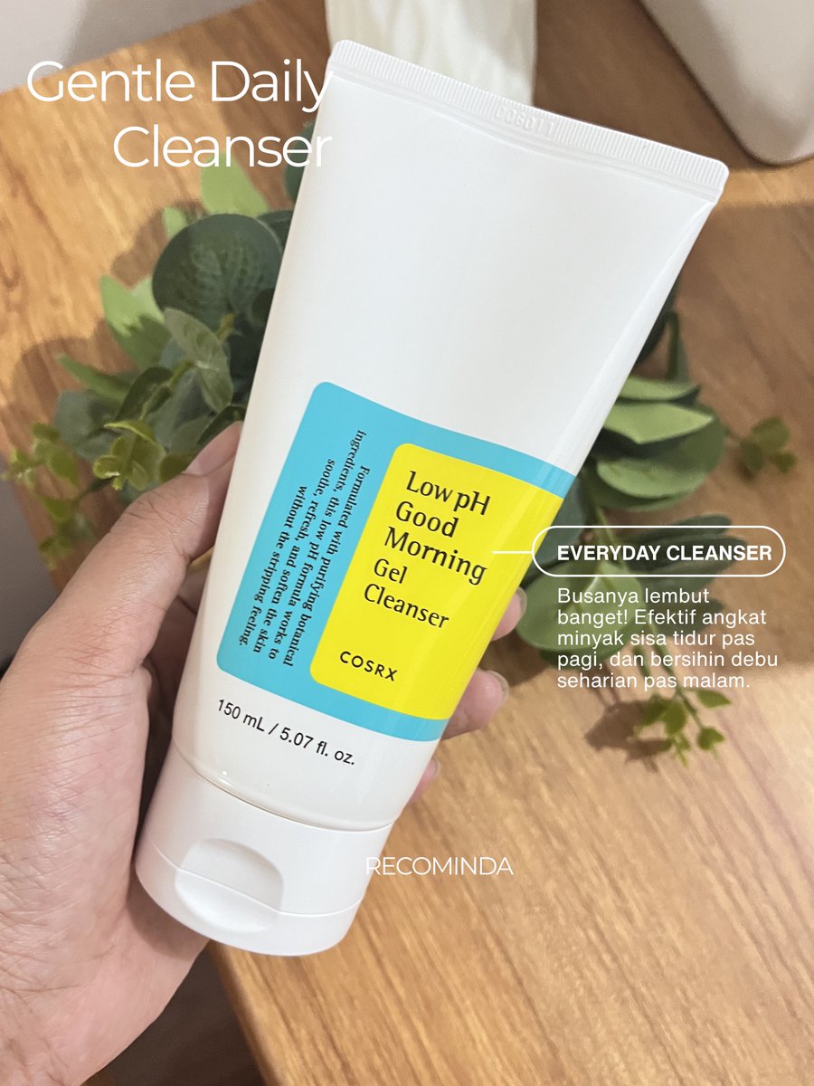 Aku pakai pagi &amp; malam. Busanya lembut banget! Efektif angkat minyak sisa tidur pas pagi, dan bersihin debu seharian pas malam.
#COSRXIndonesia #TemanCOSRX #KoreanSkincare

CO 2 pcs: vt.tokopedia.com/t/ZS9exjeAsWpS…