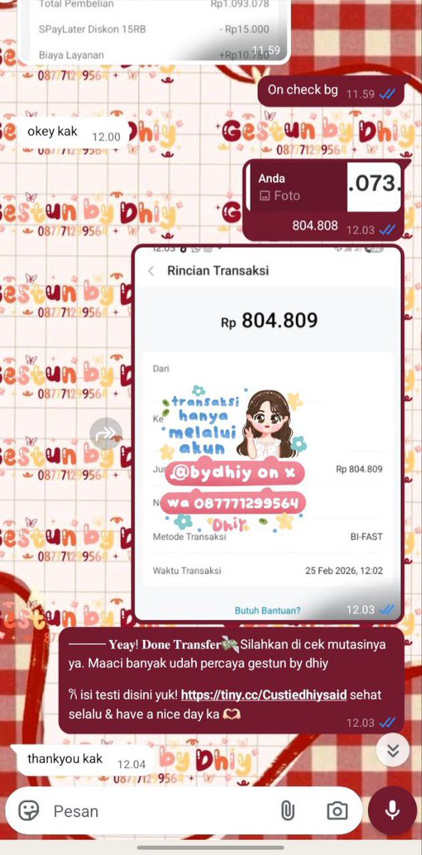 velorxi's tweet photo. Lagi cari gestun? Sama dhiy aja sini 😉
Cair hitungan menit ga pake lama, bisa semua paylater dan nominal berapapun eaakk 💸

#zonauang https://t.co/6OoacEkYNl