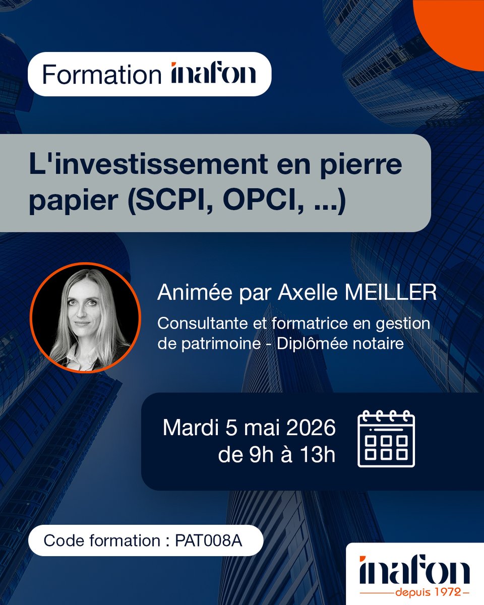 INAFON - Institut Notarial de Formation tweet media