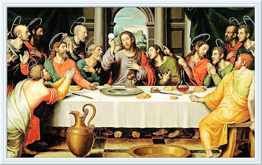 Macam familiar imej ni…oh ye macam imej dilukis Leonardo Da Vinci “The Last Supper”. Di Threads ramai penganut Kristian tersinggung. 

Suara tak sedap, lagu tak sedap, tak sensitif agama orang lain. Ban je lah Agy ni.
