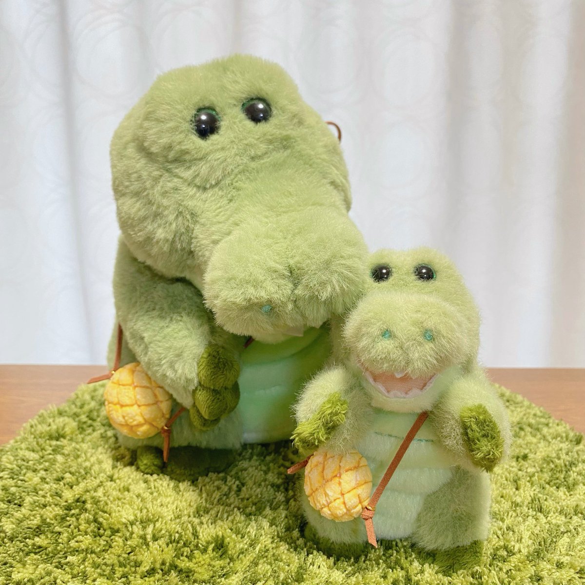 気付いたら1年近く放置していた(笑)樹脂粘土のメロンパンをポシェット