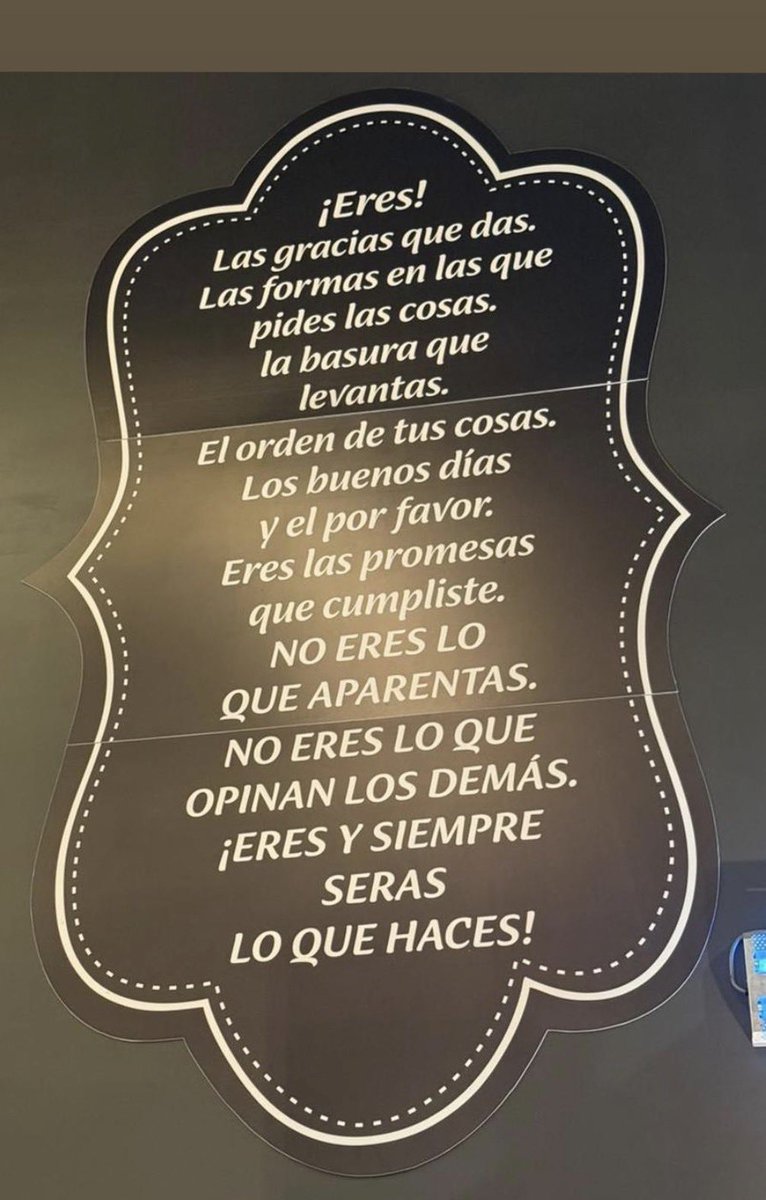 Digas lo que digas … eres lo que haces