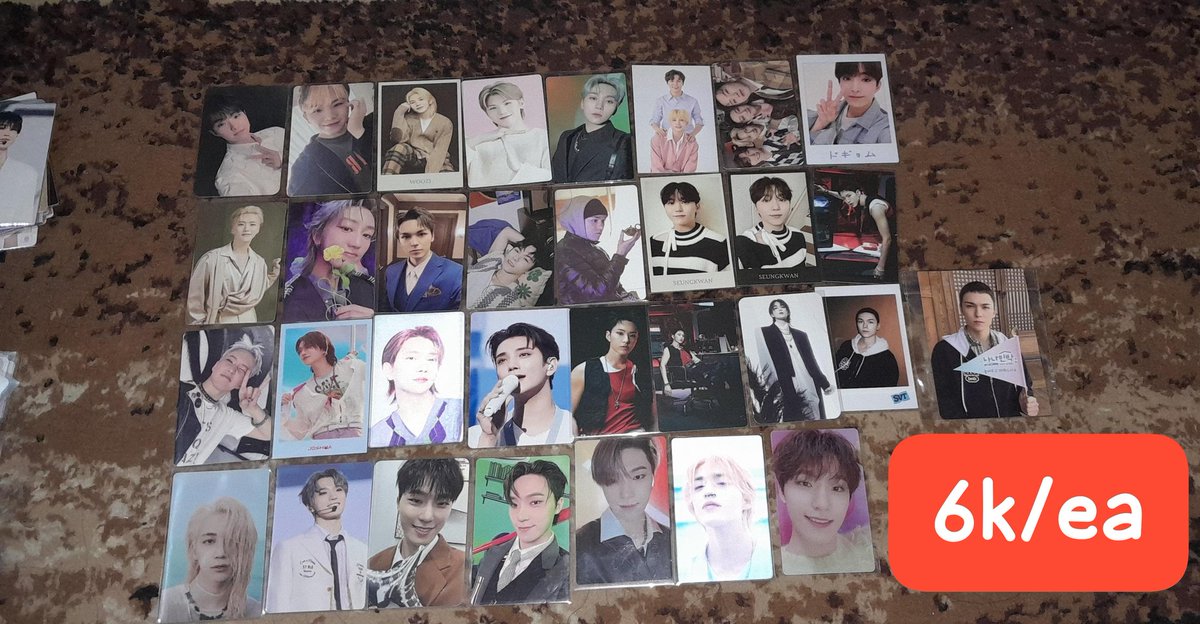 hanjohan_'s tweet photo. !! #WTS AAB SEVENTEEN !!

📍Cikarang, Bekasi

Dijual karna BU, bisa satuan yaa
tapi kalo mau takeall nanti aku kasih diskon harga 🙏🏻

scoups jeonghan joshua jun hoshi wonwoo woozi the8 mingyu dk seungkwan vernon dino https://t.co/MN0kuFaJM0