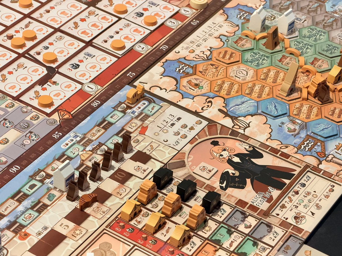 EstebanBarranco's tweet photo. No había contado que ya estrenamos #SweetLands de @uchibacoya traído por @DevirIberia. Calificado como juego duro, yo diría que es más bien exigente. Bonito a rabiar y con una producción de 10. Muy bueno sin innovar en nada. Ha entrado de pie en nuestra colección y aquí se queda https://t.co/ftPUbs1RTm