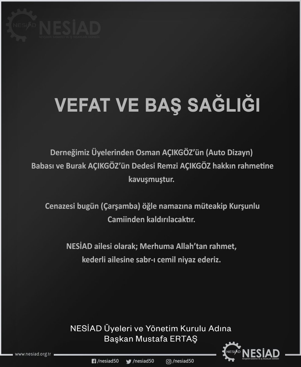 NESİAD tweet media