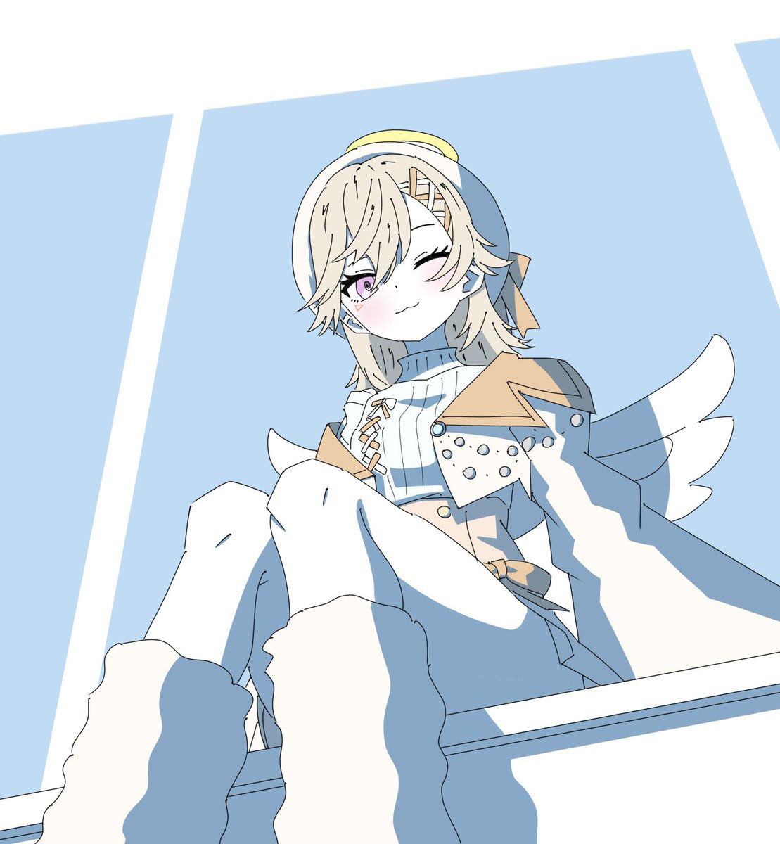 BIG衣装　天使めっさん
#引き小森画