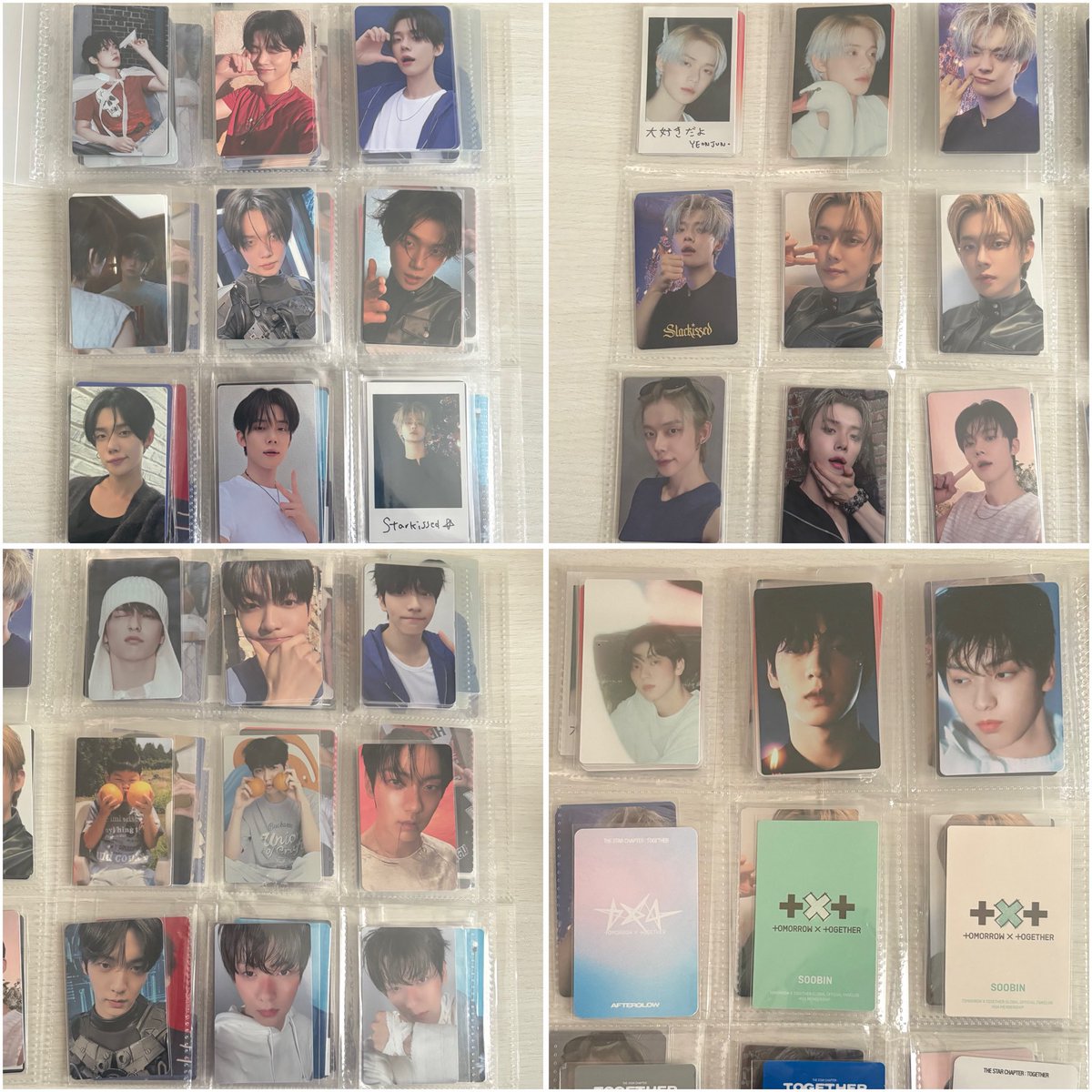 TXT TOMORROW X TOGETHER トレカ 交換 【 譲 】ヨンジュン スビン