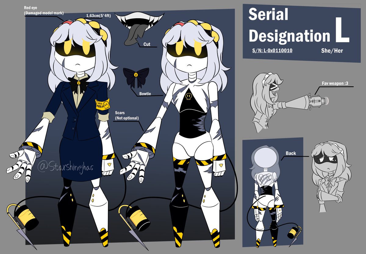 StarshineJhas's tweet photo. Serial Designation L
"The failed angel"
#Murderdrones #Murderdronesoc #mdoc https://t.co/9JxuzYDKFT