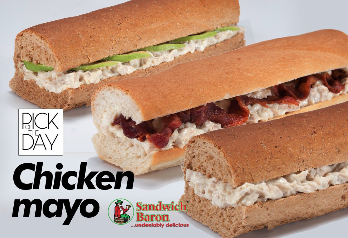 SandwichBaron's tweet photo. Our legendary Chicken Mayo | start your day at Sandwich Baron. #sandwichbaron #eatingright #stayinghealthy https://t.co/5APCtKYJFj