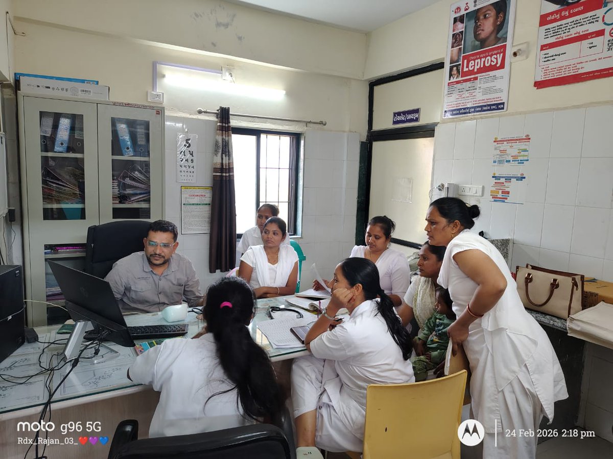 PHCKharetha's tweet image. #આયુષતબીબીઅધિકારી અને #MPHS દ્વારા #fhw ની મીટિંગ રાખેલ જેમાં #ANC #PNC #ANC4thcheackup #CompleteANCprofile જેવા મુદ્દાઓ પર ચર્ચા કરવામાં આવેલ હતી..

#HEALTH #NETRANGBLOCK
#thonetrang