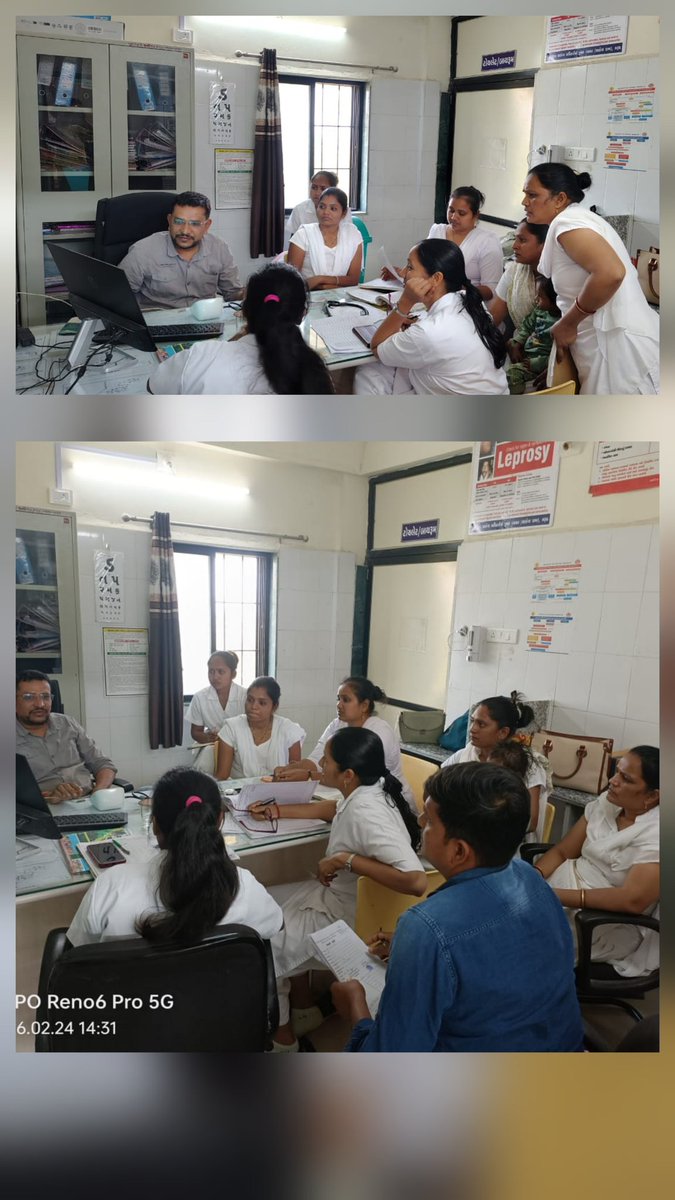 PHCKharetha's tweet image. #આયુષતબીબીઅધિકારી અને #MPHS દ્વારા #fhw ની મીટિંગ રાખેલ જેમાં #ANC #PNC #ANC4thcheackup #CompleteANCprofile જેવા મુદ્દાઓ પર ચર્ચા કરવામાં આવેલ હતી..

#HEALTH #NETRANGBLOCK
#thonetrang