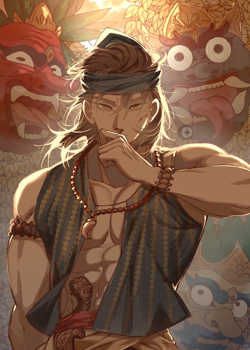 My artstyle and yh kenapa aku wni

Focusing on ancient Sundanese culture (feel free if u wanna discuss)
Intinya nyunda bgt ceunah
Suka bikin art mitologi jabar