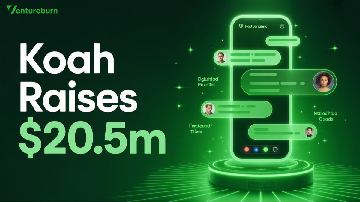 Ventureburn's tweet photo. 💼 Koah Secures $205M to Scale Big 💰

@koahlabs raises a huge $205M to grow its platform, expand offerings, and power next-gen growth.

👉 Full funding details in the comments!
 #StartupFunding #Growth #TechNews #VentureCapital https://t.co/n0kjNG2dMB