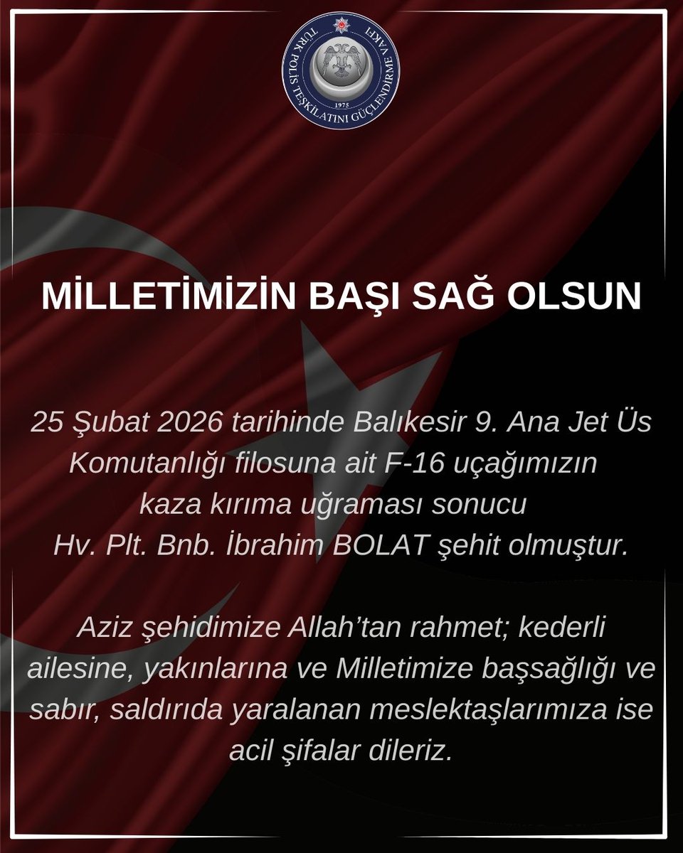 Türk Polis Teşkilatını Güçlendirme Vakfı tweet media