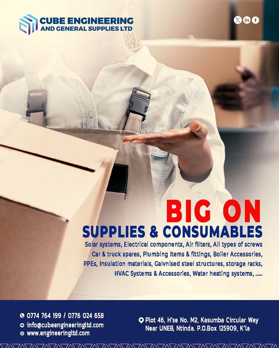 Cube Engineering & General Supplies Ltd tweet media