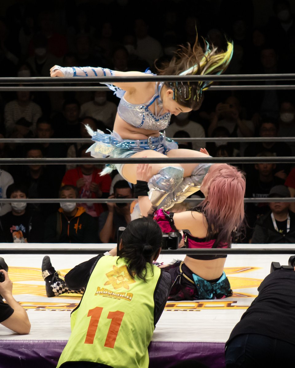 2026年2月23日マリーゴールド後楽園ホール 翔月なつみ選手 ダブルニー