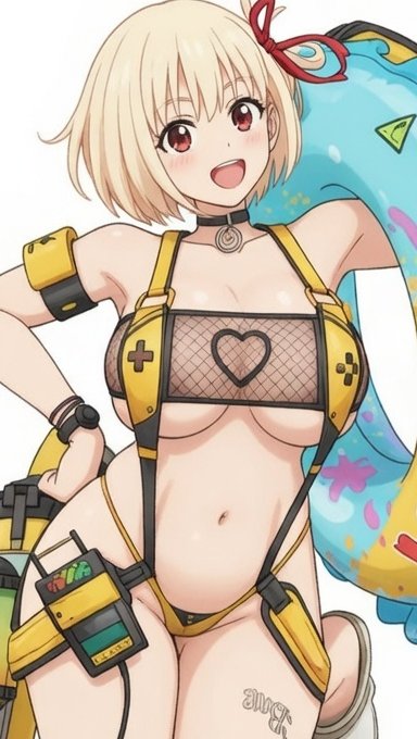 市販フィギュア参考にGrokに出力して貰ったんだけどAIやばいね⋯命令1行と写真1枚やぞ?
わいも完成度高い絵早く描けるように手描き修業頑張ろ😩 