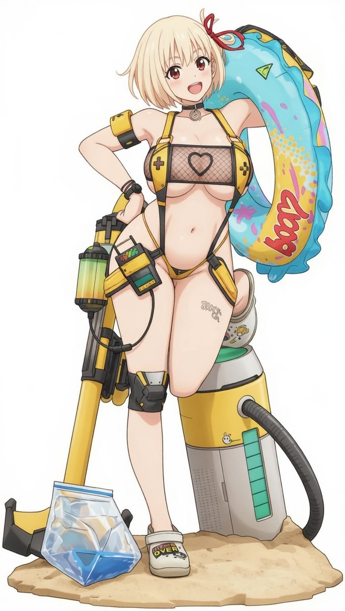 市販フィギュア参考にGrokに出力して貰ったんだけどAIやばいね⋯命令1行と写真1枚やぞ?
わいも完成度高い絵早く描けるように手描き修業頑張ろ😩 