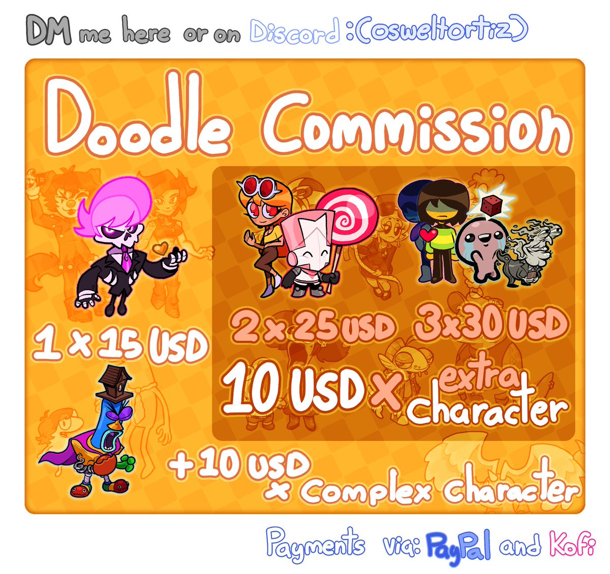 OSWELT! COMMISSIONS OPEN! (1/6) DM ME! tweet media