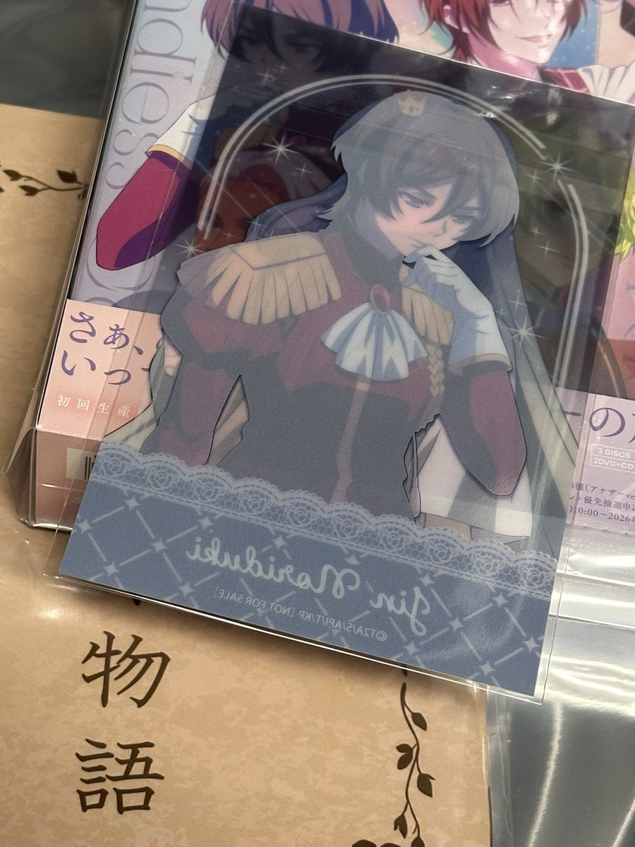 円盤2つ目特典は冷さんとカヅキパイセンだった。 クリアポスターも全