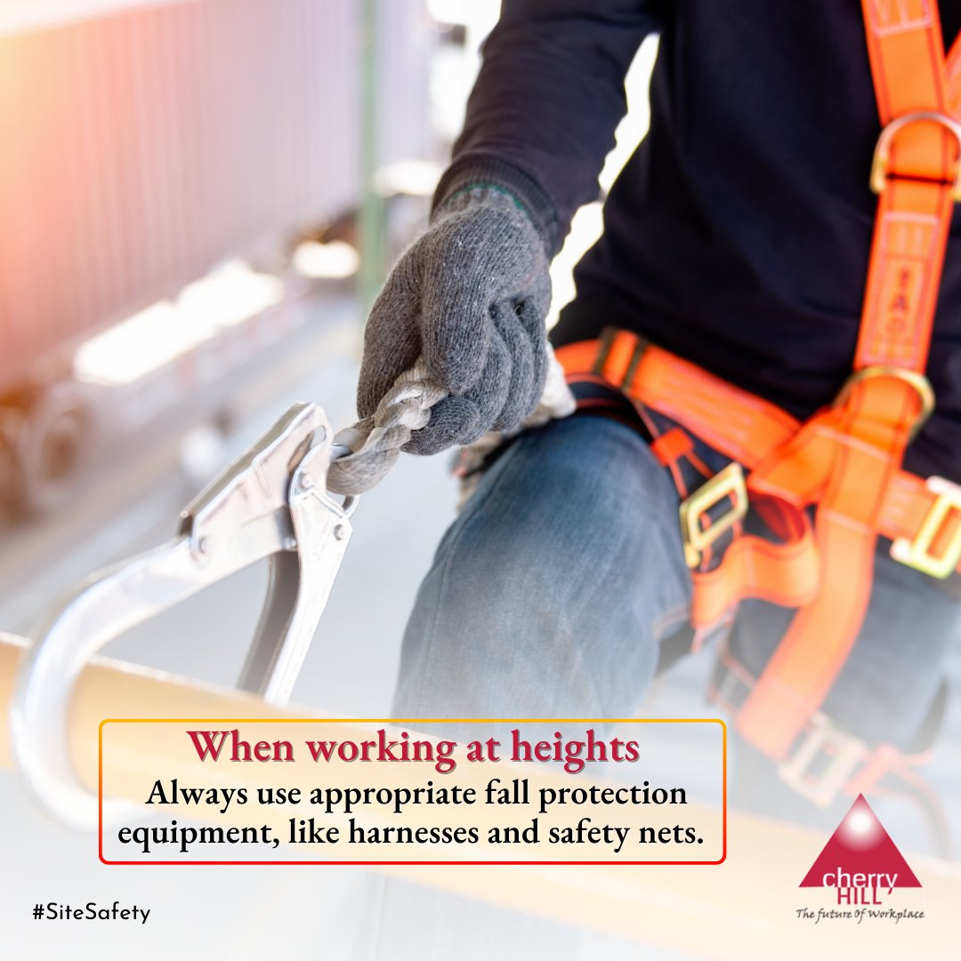 CherryHillDelhi's tweet photo. Safety is the foundation of every #successfulproject.
At Cherry Hill Interiors, we prioritize strict safety protocols and the use of certified fall-protection #systems when working at heights, because delivering excellence means protecting our people first.
#CherryHillInteriors https://t.co/DnEl7F0Uw8