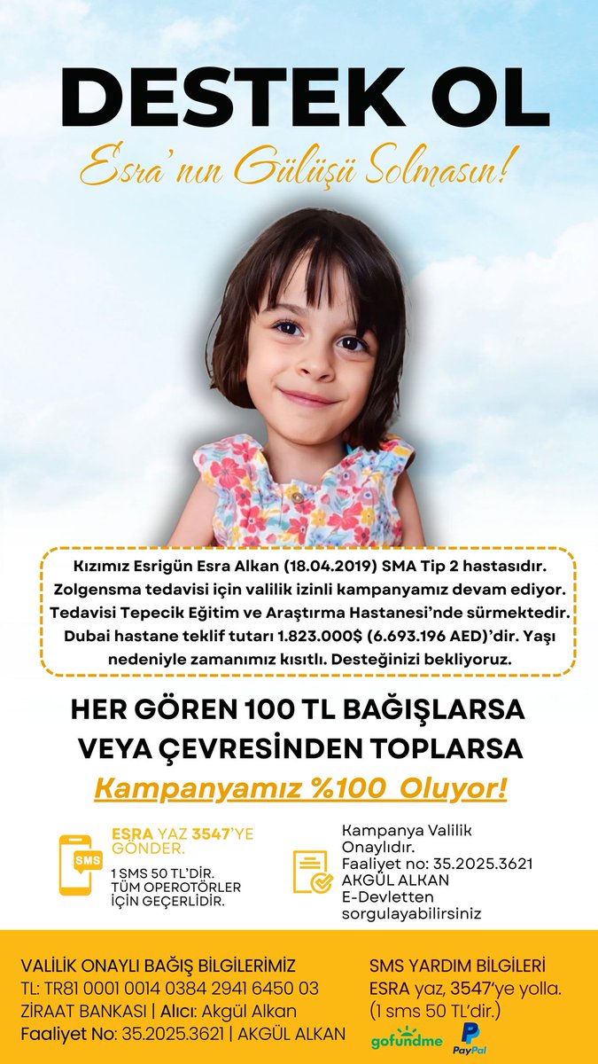 Her paylaşım 
Her mesaj
Her destek  
Esra’nın nefesine NEFES oluyor 💕
F-16 #FBvKSP Ana Jet Üssü Komutanlığı Şehidimize Allah'tan Gümüş  #ErdenTimuraÖzgürlük Türk Silahlı Kuvvetlerimize Başımız #FBvKas #GOLD Beşiktaş #KademeKesinÇözüm #MehmedFetihlerSultanı Vatan Sağolsun Nene