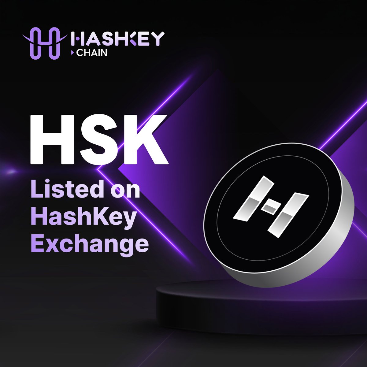 🔔 $HSK is now live on <a href="/HashKeyExchange/">HashKey Exchange</a>!

▶️ Deposits &amp; Withdrawals (HashKey Chain &amp; ERC20): OPEN
▶️ Trading Opens: Feb 25, 2026 | 16:00 (UTC+8)
🔗 More Details: hashkeychain.net/news/20260225/…

💡 This milestone anchors $HSK within a regulated market, strengthening its foundation across