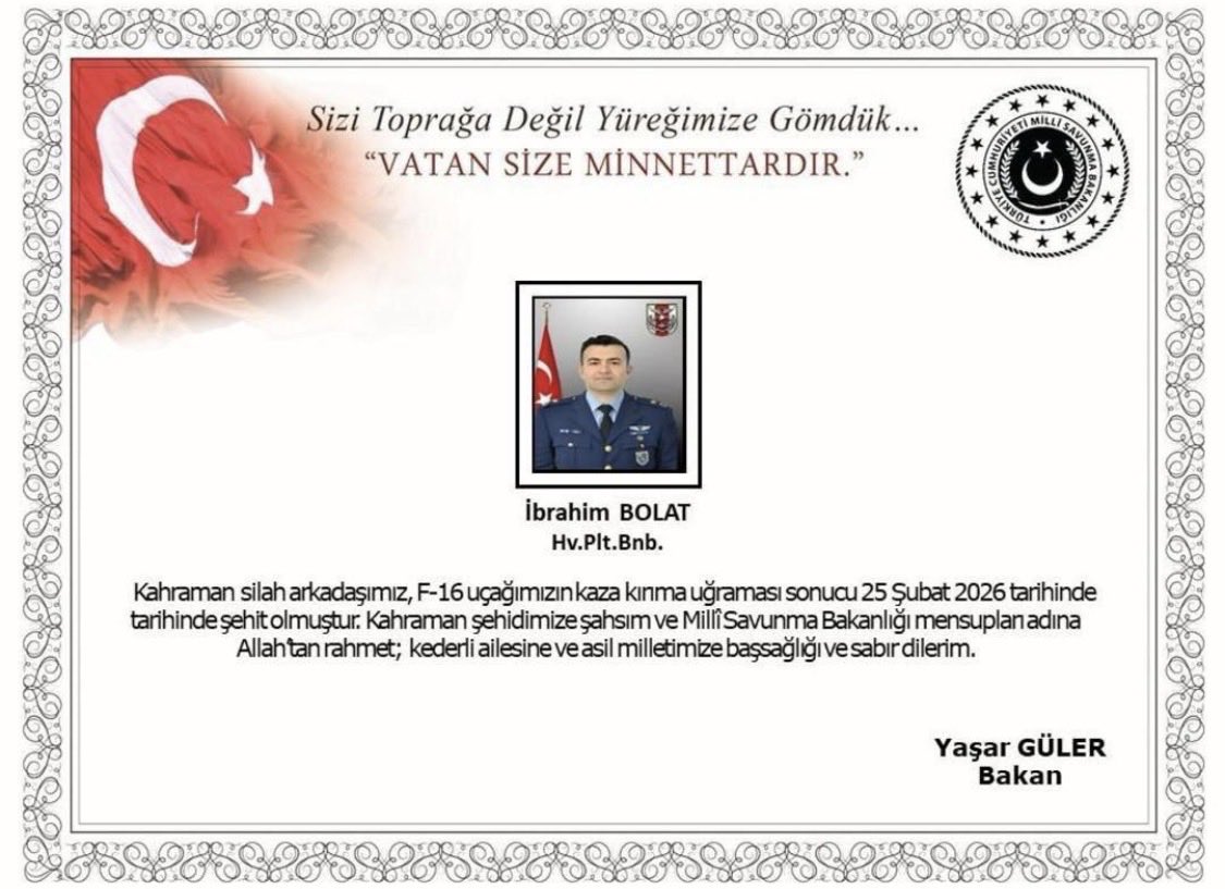 Allah şehadetini mübarek eylesin.🤲