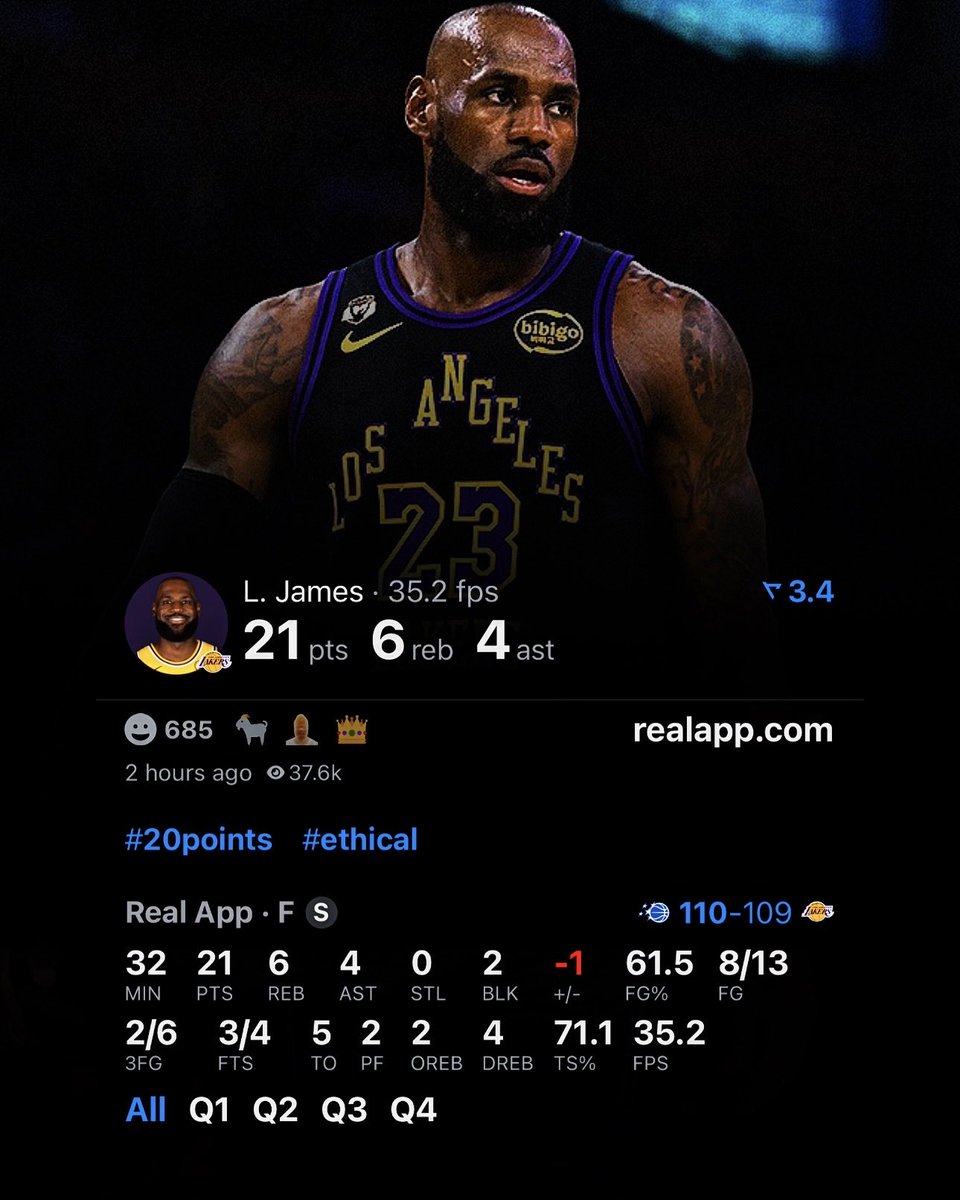 lebron james stats tonight