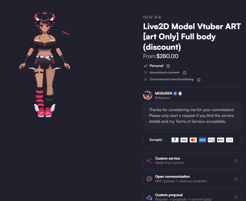 MEGUREN🌸Vtuber COMMS OPEN🌸 tweet media