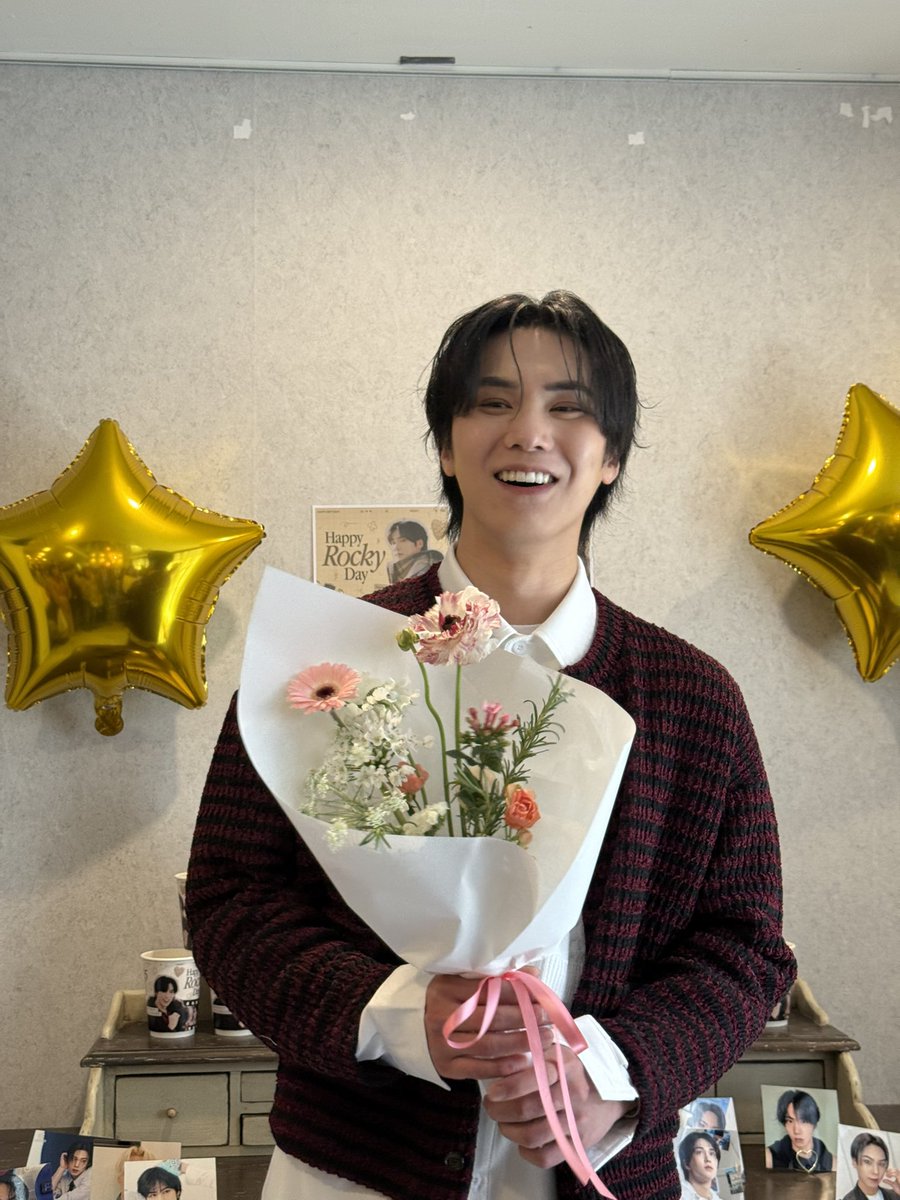 today’s boyfriend rocky 💐 #라키 #ROCKY