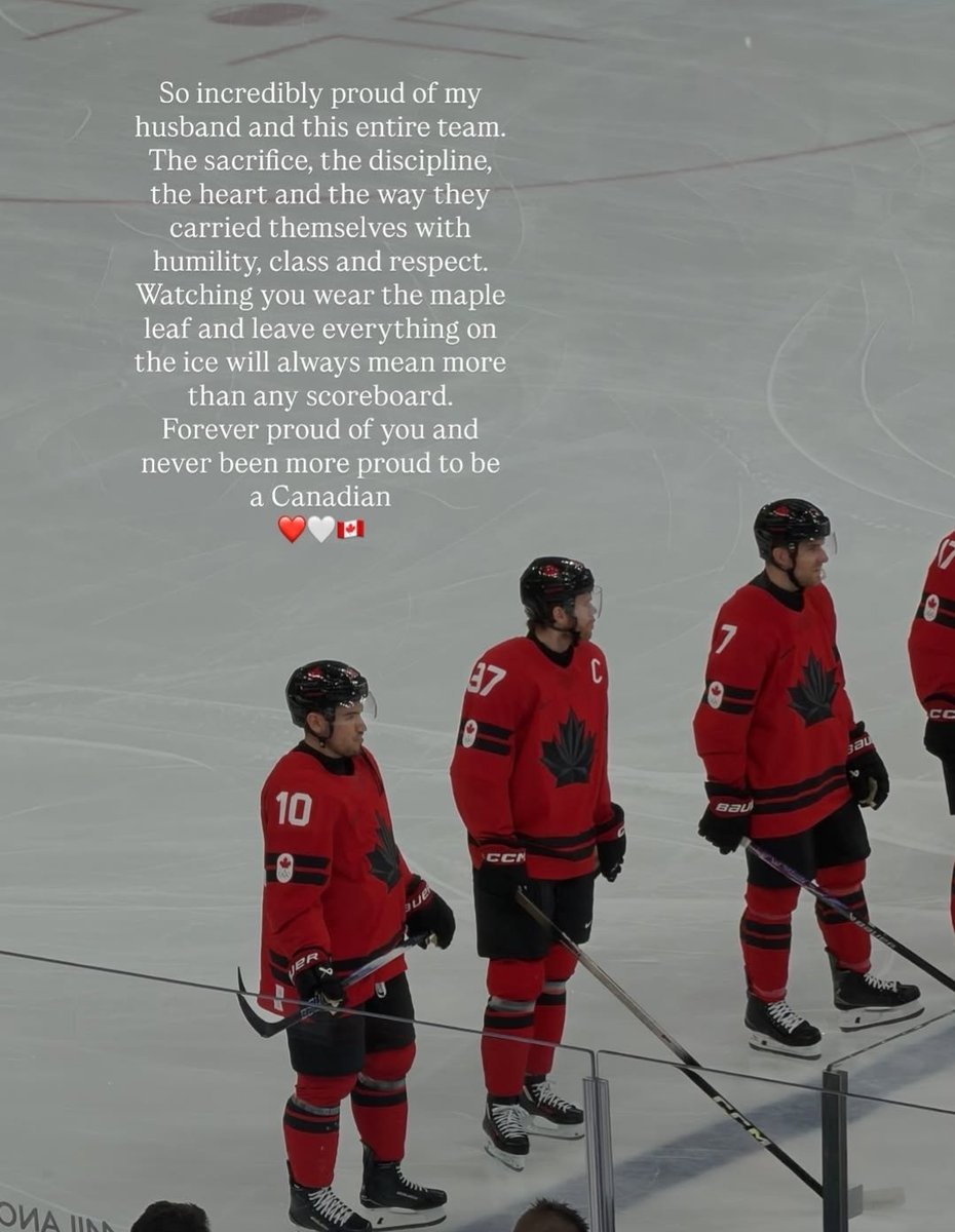 Lauren McDavid with special post for Oilers 97 ❤️ 🤍#LetsGoOilers #yeg #Oilers #NHL #Hockey 
📸  @laurenkyle1