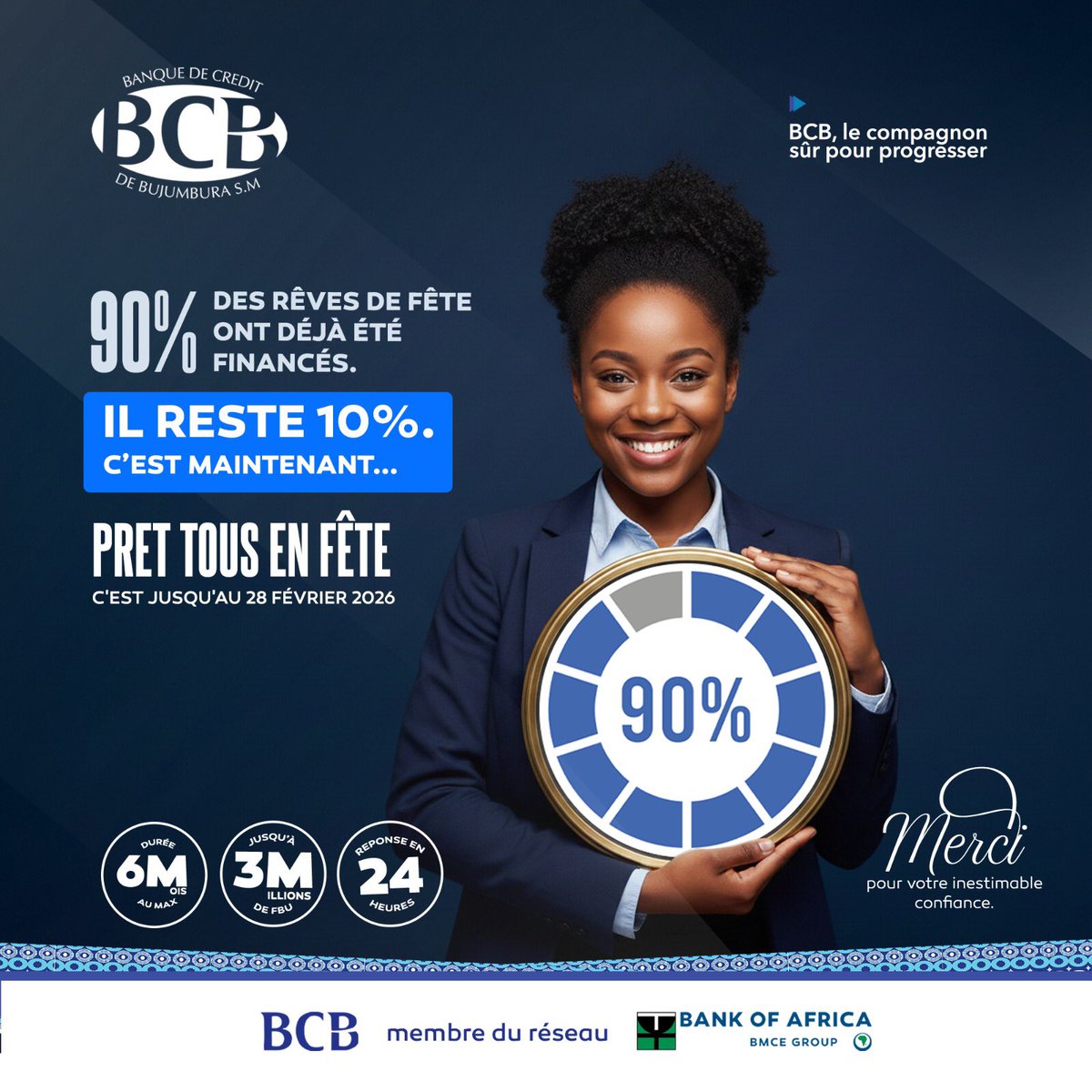 Banque de Crédit de Bujumbura tweet media