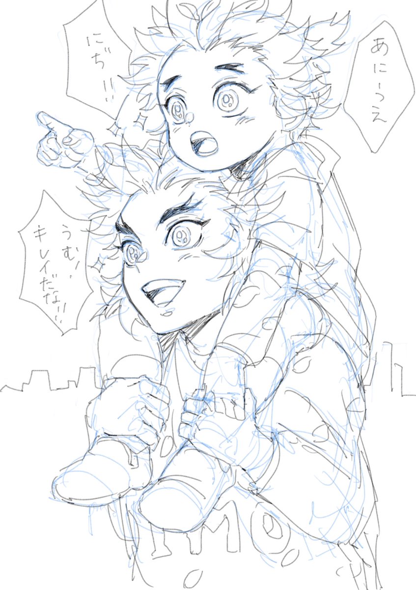 🔥兄弟もっと描きたい🥹