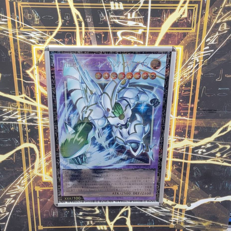 遊戯王 装飾情報】 店舗入口にて『F・HERO シャイニング・フレア