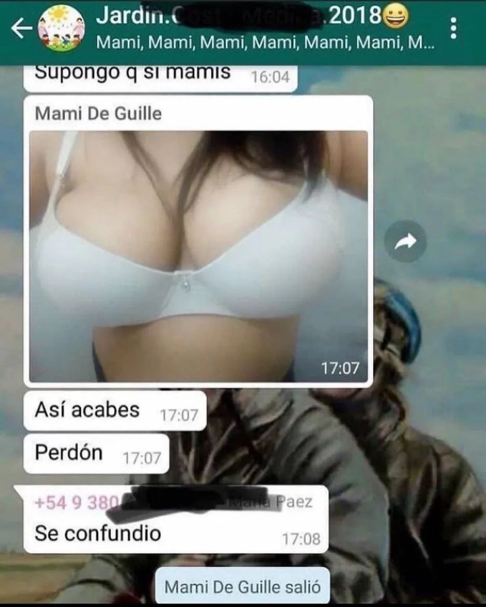 Mami de guille salió