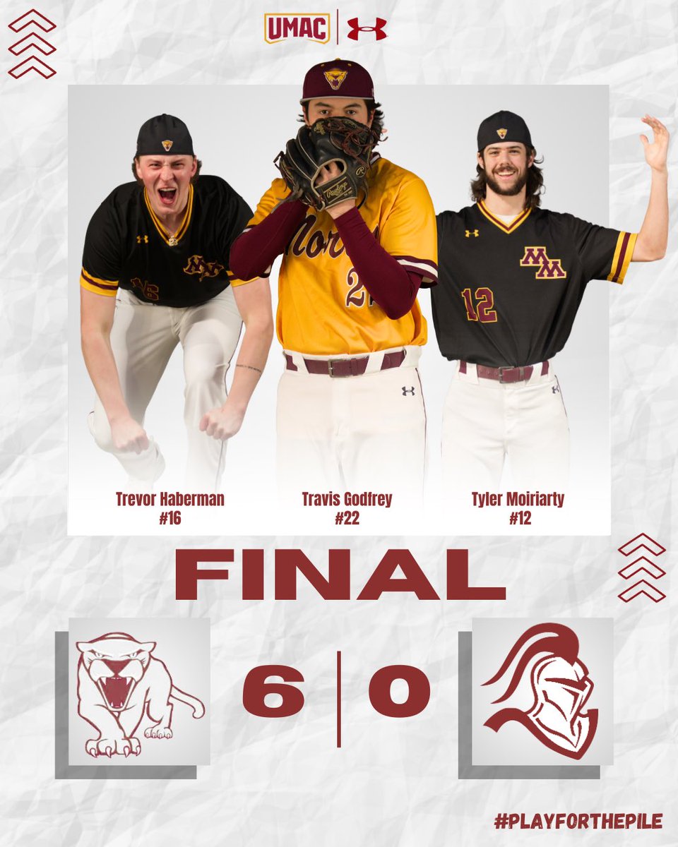 Cougs get the opening day 🧹 

GM1 
McGie W, 3 IP, 5K
Black 2H, 2B, RBI
Meuser 2H, 2B, 2 RBI
Moriarty 2H, RBI
Neadeau H, 2 RBI
Meyerdirk 3SB

GM2
Godfrey W, 4IP, 0R, 4K 
Haberman 3H, 2B, 2 RBI
Moran 2H, 2B, RBI
Moriarty/Meuser 2H
Meyerdirk 2RBI
Lopez/McHugh/Silvain 0R