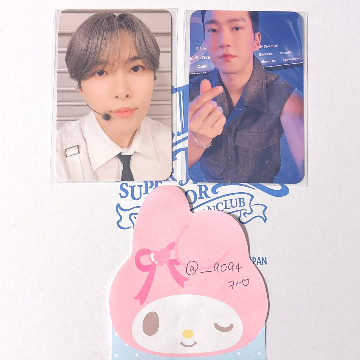 交換】 SUPER JUNIOR Super Junior SJ スジュ super junior25 mu-mo 譲