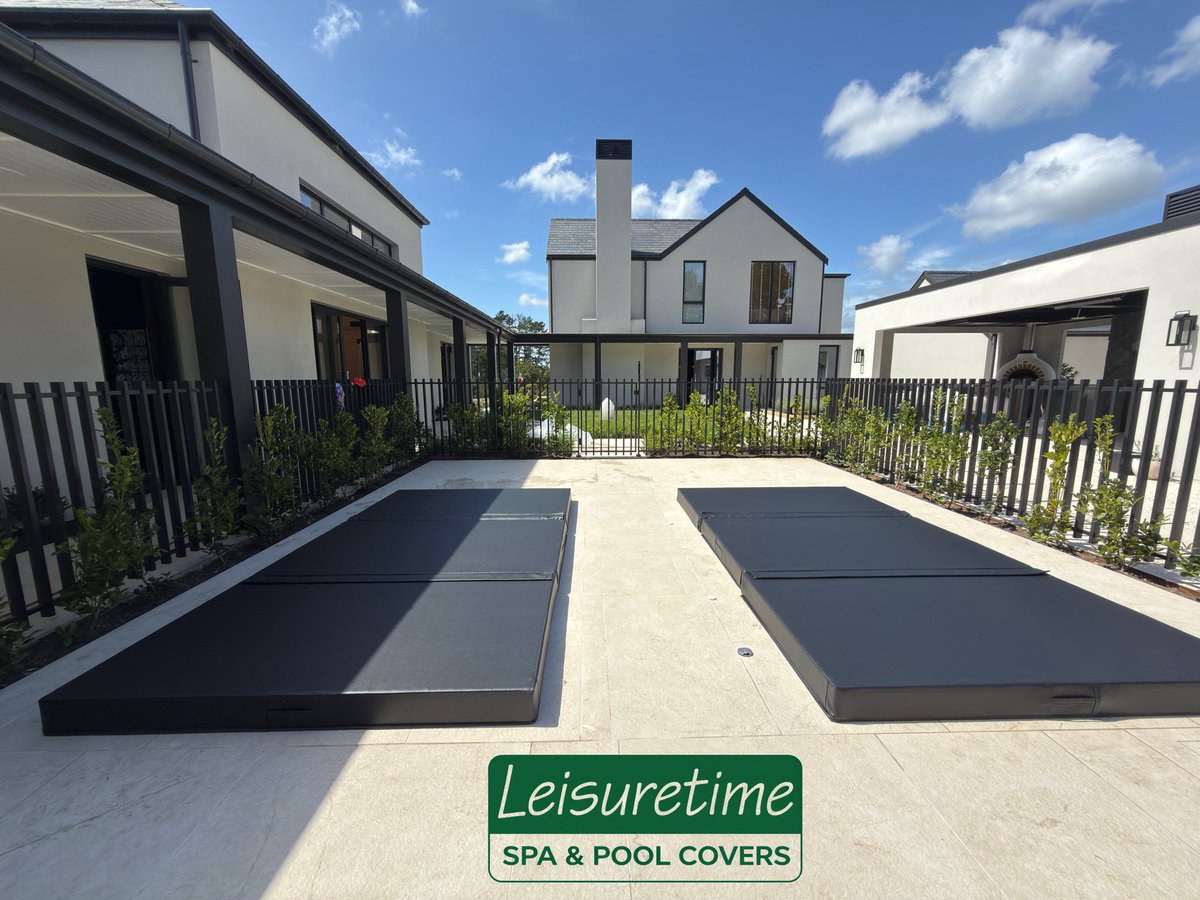 Hardlid Spa Cover 
 • Clean, modern finish
 • Blends in nicely with the surrounding