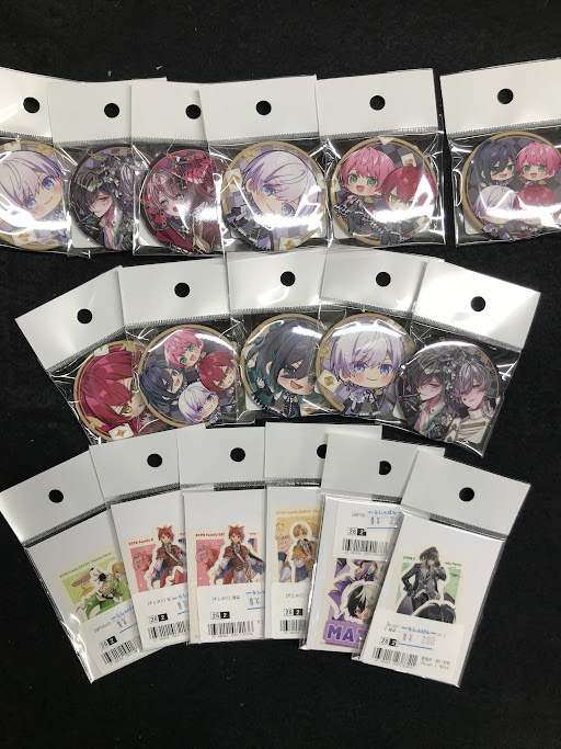 lashin_okayama's tweet image. ＼岡山店に『騎士』たちが降臨ッ！⚔️💎／
#KnightA の「Knight X」缶バッジ入荷だよ〜っ！✨ 推しの輝きをバッグに連結して、最強の装備を作っちゃおうっ( *´艸`) 重複分の整理も大歓迎！💪💰 岡山店へ急行せよッ💨
#騎士A #岡山店 #ばぁう #そうま