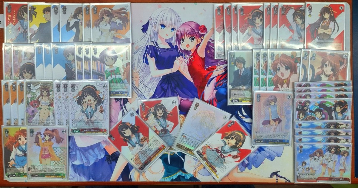 WS】ハルヒ優勝デッキレシピ(Arine🐇❤️‍🩹)【ヴァイスシュヴァルツ