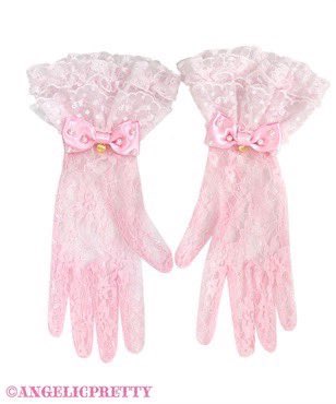 🎀仙台店再入荷情報🎀 🤍フリルレース手袋…シロ、ピンク こちら再入荷
