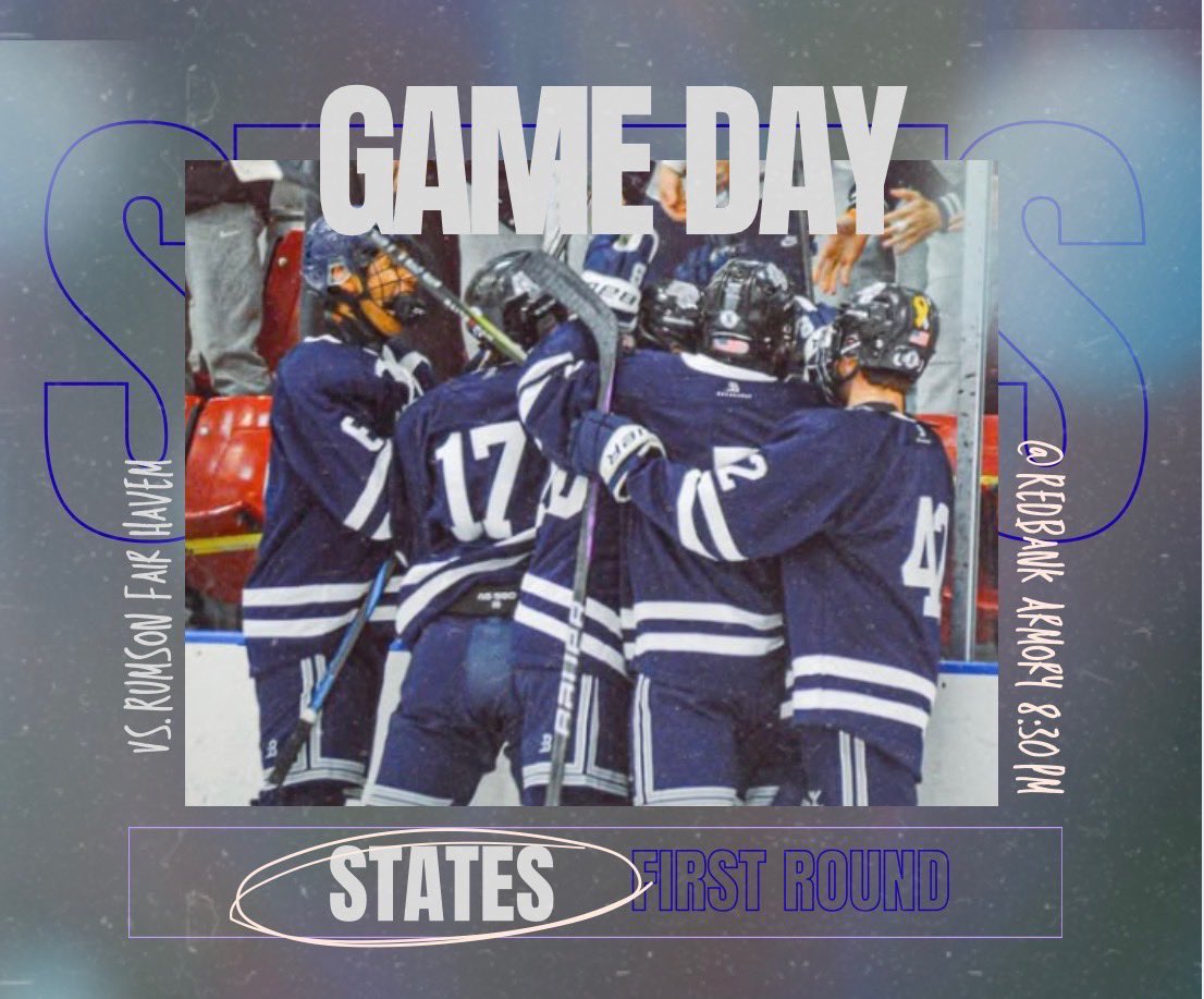 Wednesday 2/25 vs RFH in the first round of states🦅

8:30pm in Red Bank